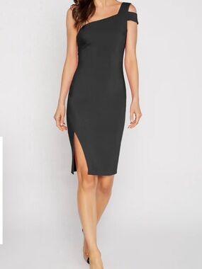 Likely One-Shoulder Packard Dress EUC